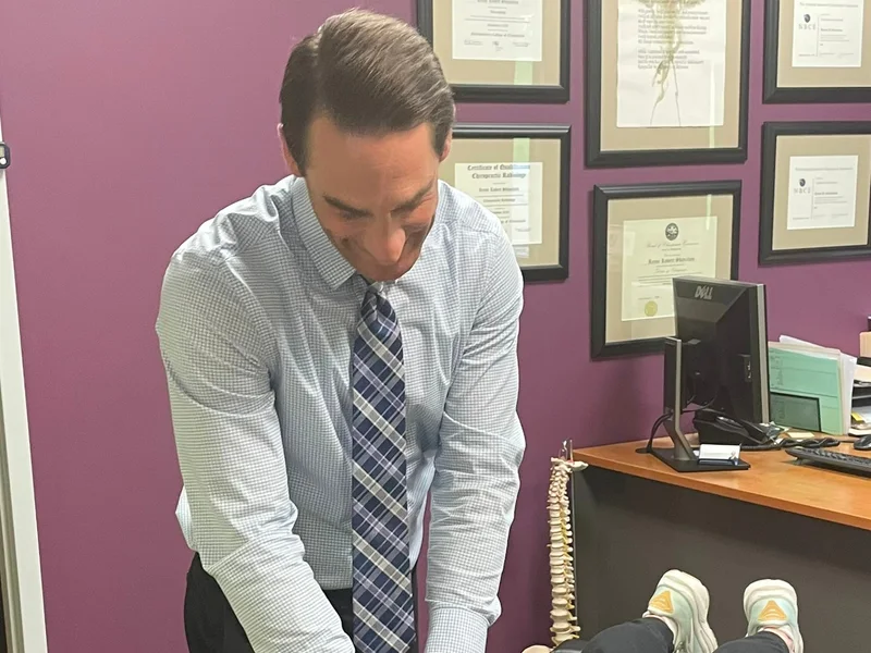 Chiropractic care for back pain at Plymouth Spine and Health Center in Plymouth