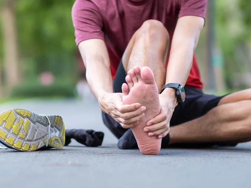 Plymouth Spine and Health Center treating plantar fasciitis in Plymouth
