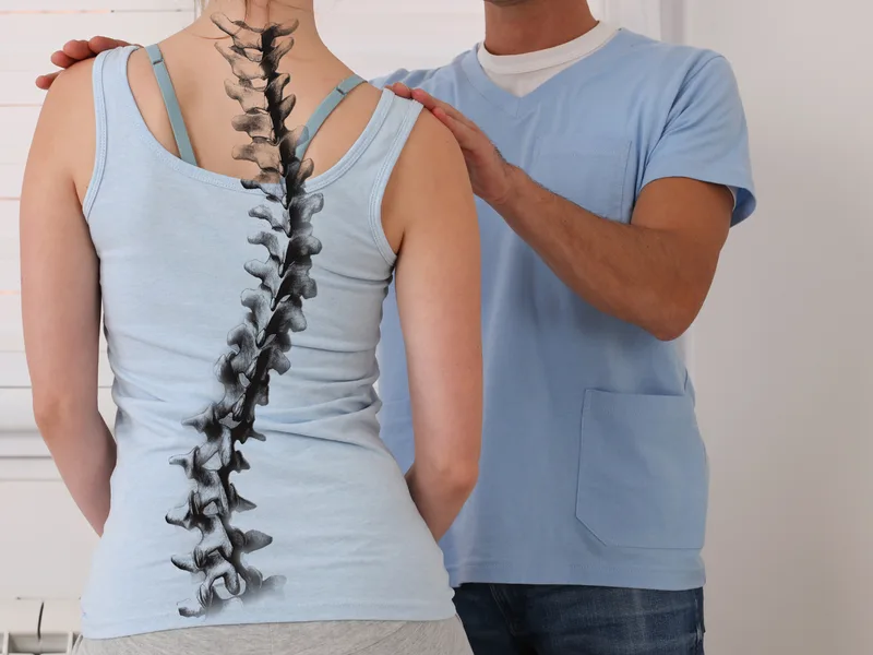 Plymouth Spine and Health Center treating scoliosis in Plymouth